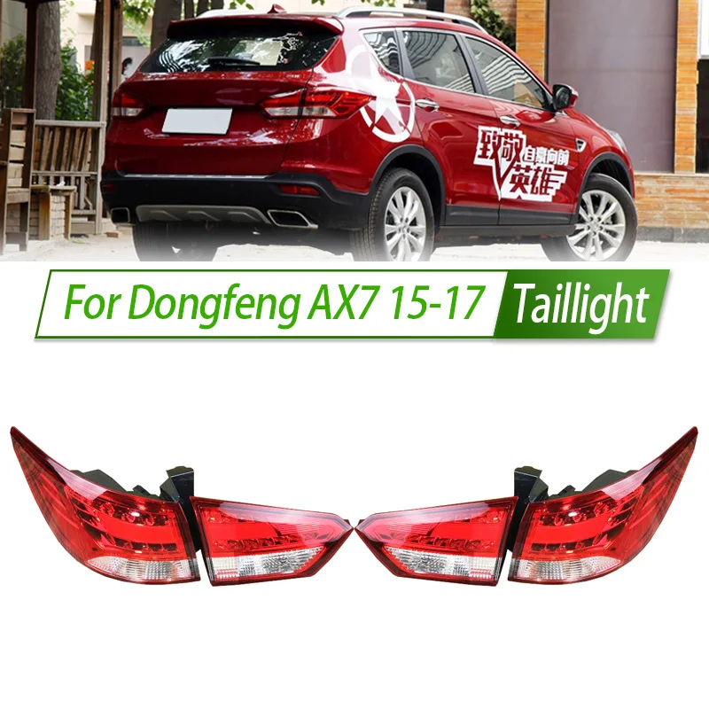 

For Dongfeng AX7 15-17 Car Taillight Assembly OEM Style Rear Lamp with Turn Signal Reverse Light Direct Fit Replacement