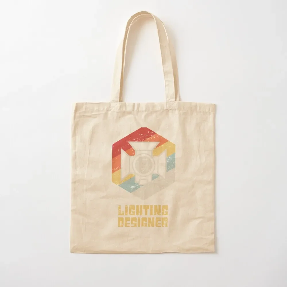 

Retro Stage Lighting Designer / Funny LD Tote Bag Eco bag supermarket folding bag