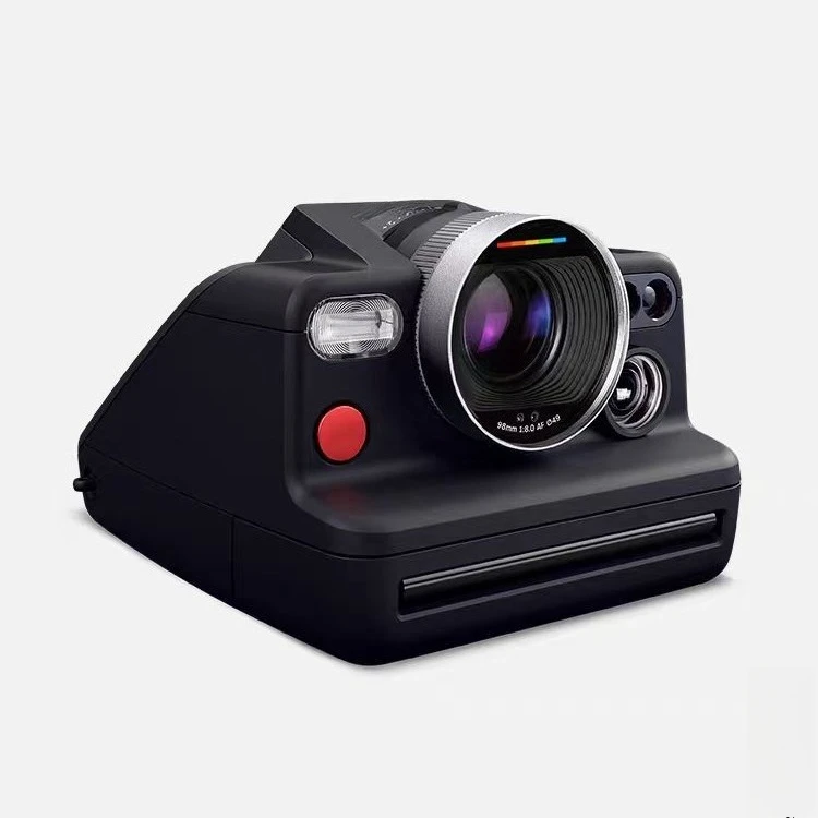 

Polaroid, film paper, professional, manual control, sharp lens, high-end camera