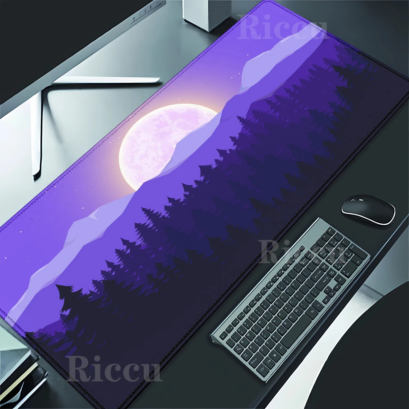 

Mountain Landscape sunset Sakura Cherry Blossom Gaming Mouse Pad offices accessories teclado Mousepad Computer Keyboard Desk Mat