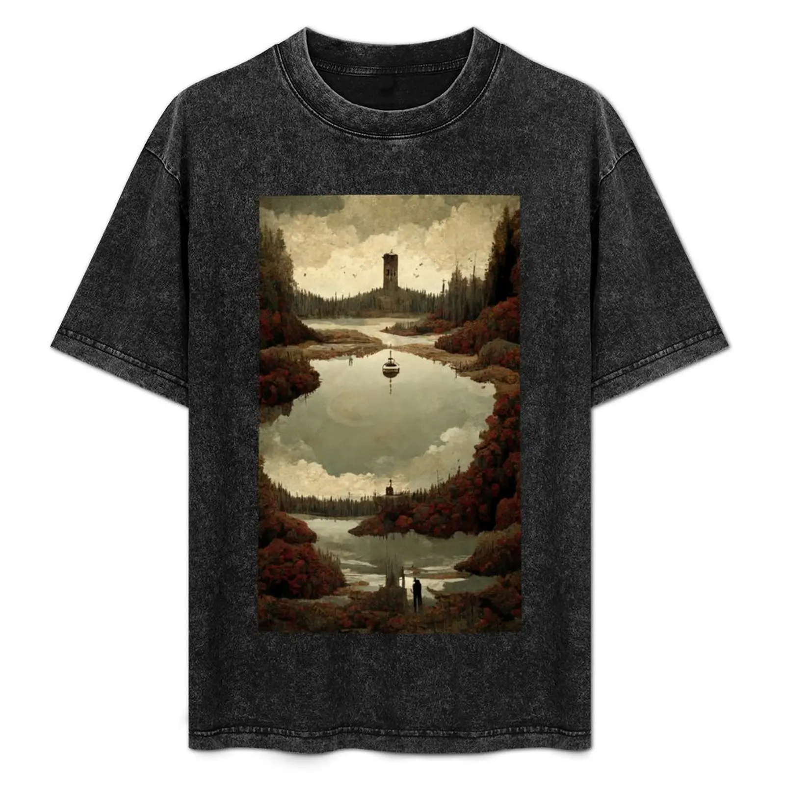 

Rusty Lake T-Shirt Casual All Match Short Sleeve T-Shirt