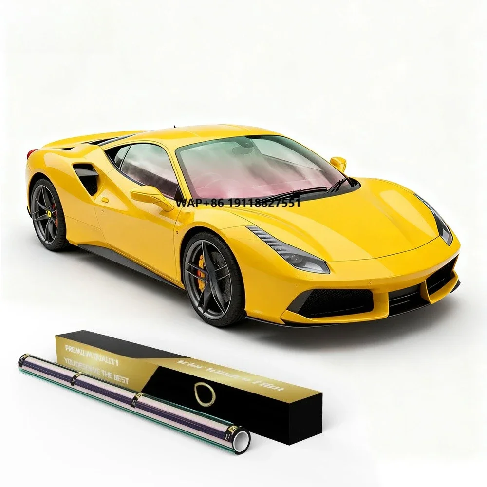 CH Series Luxury Car Chameleon Solar Window Film 99% UV 90% IR Ultra HD Window Tint Multiple Color Choices