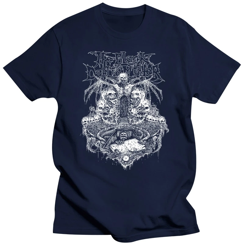 THE BLACK DAHLIA MURDER- American Melodic Metal Band, T-shirt-SIZES:S To 3XL Short Sleeves New Fashion T Shirt Men Clothing