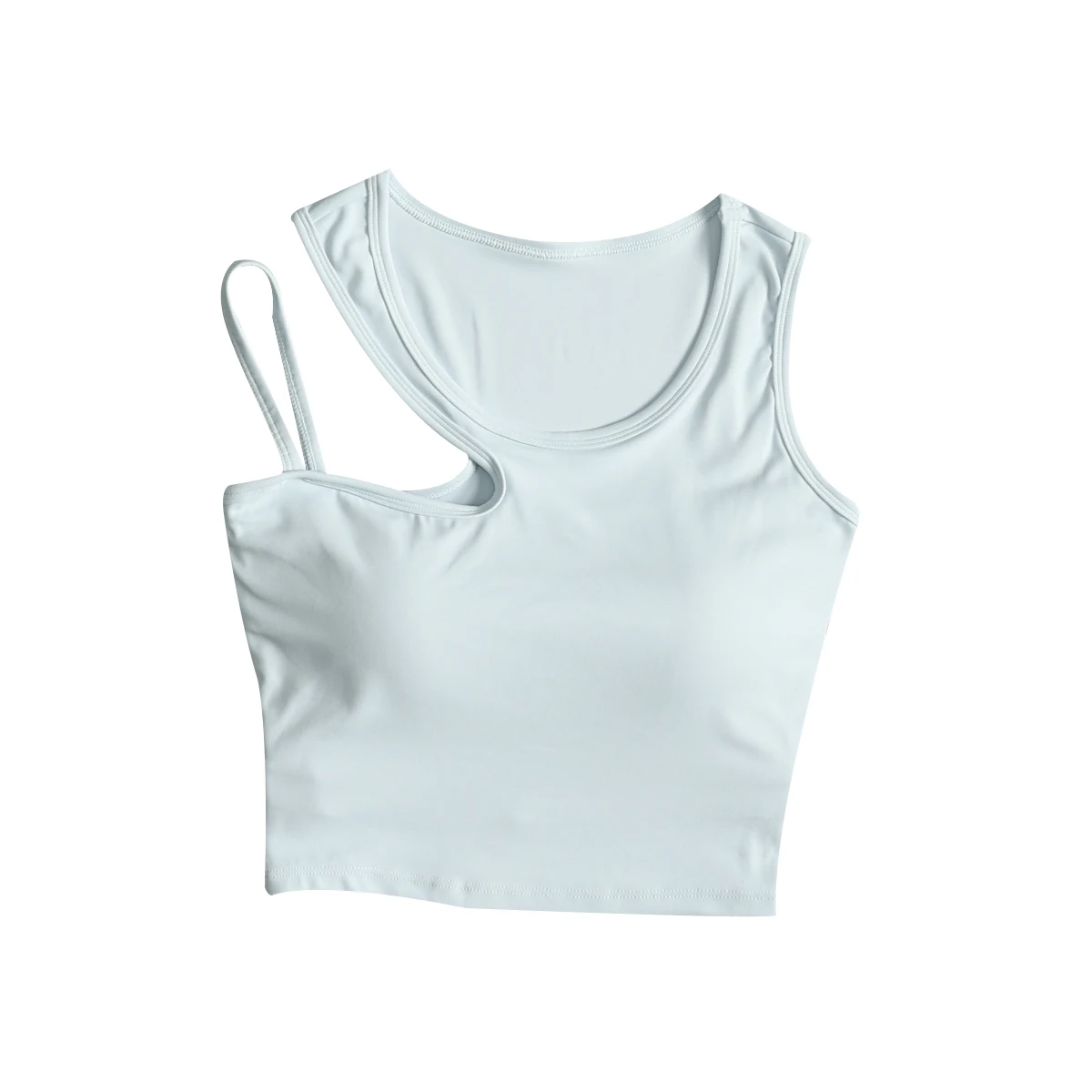 Integrated sports underwear for women summer yoga exercise fitness bra high-value running shock-proof gathering vest wear