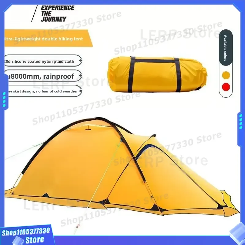 Lightweight Nylon Mountaineering Tent for Outdoor Hiking Camping Polar Survival Gear Durable Shelter for Extreme Weather
