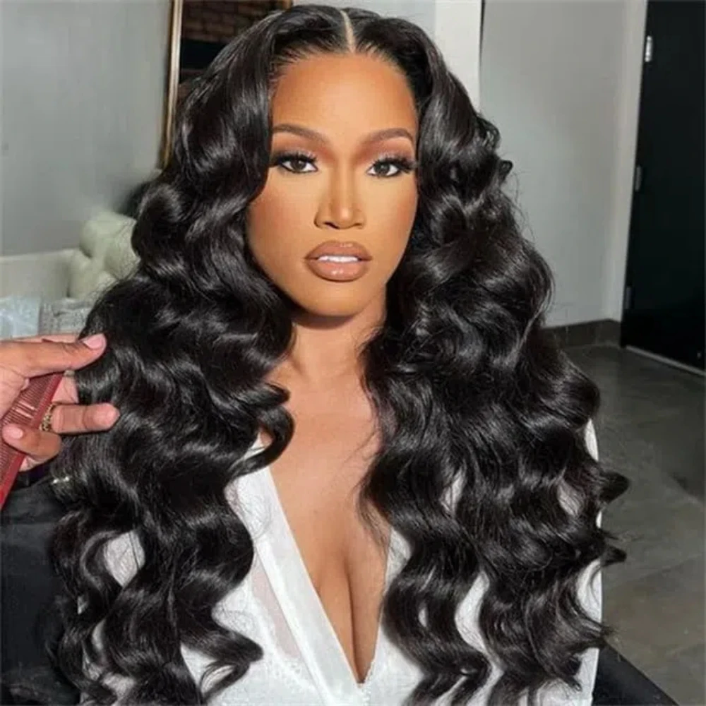 

Body Wave 100% Brazilian Glueless Human Hair Wig Body Wave 180% Density Pre Plucked 7x5 Glueless Wig Suitable For Women To Wear