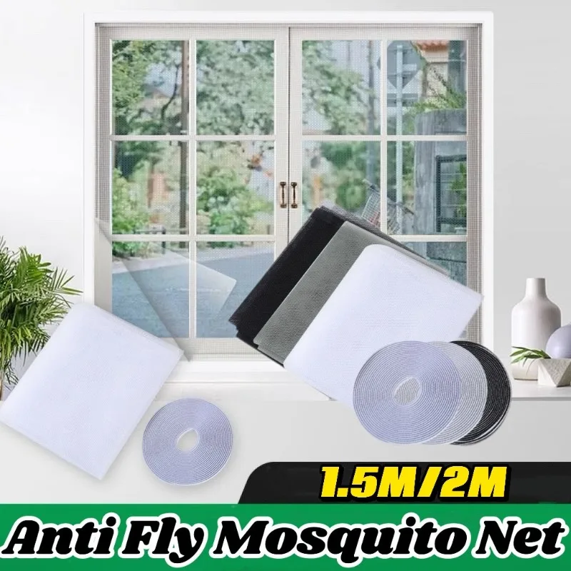 Windows Mosquito Net Anti Fly Mosquito Net Mosquito-Proof Windows Protective Film Garden Insect-Proof Anti Fly Reusable Products