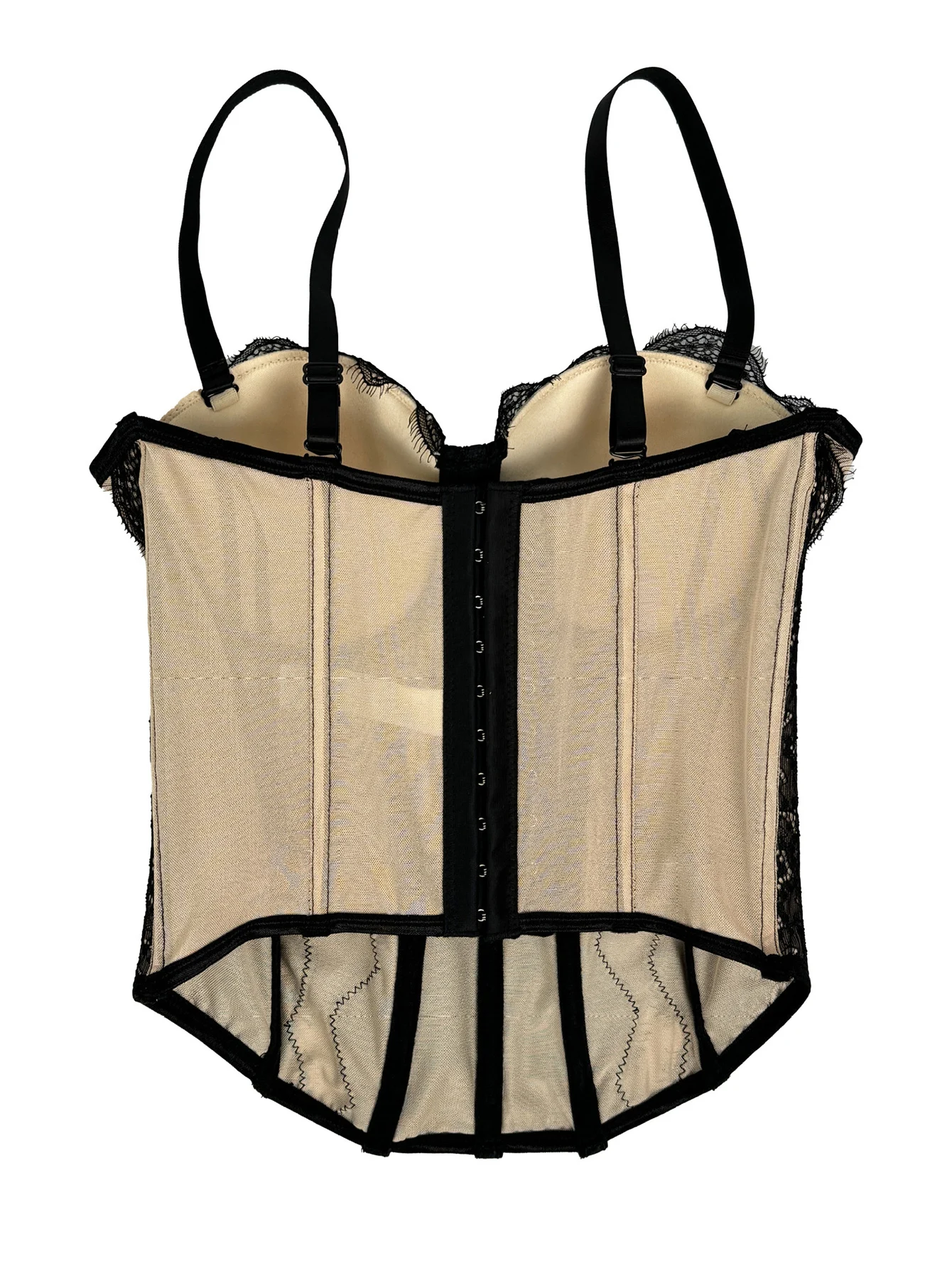 Sexy backless lace corset crop top women summer black beach halter tanks top cropped night club party tops for woman clothing HL