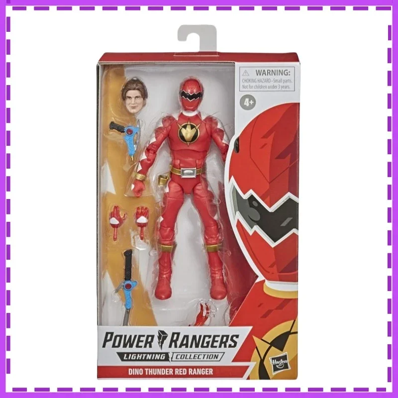 【IN SHELF】anime Power Rangers Red Ranger ZEO COG 6 INCHES Christmas Gifts or Collection Genuine Action Figure Model Toys