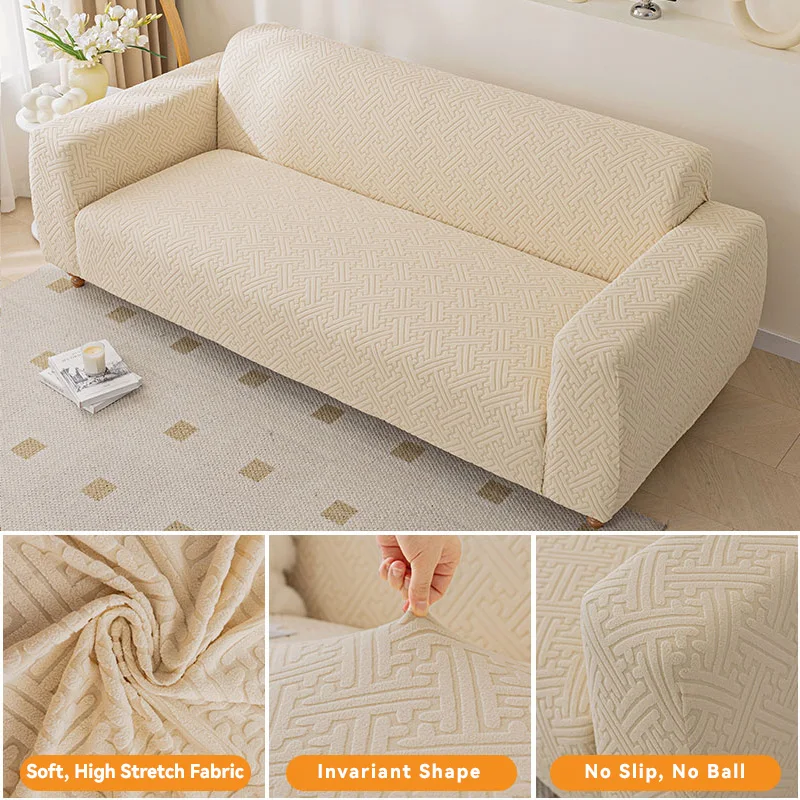 Universal Solid Color Sofa Covers Super Soft Dustproof and Cat Scratch Proof Sofa Couch Covers Cheap Couches Sofa Sets