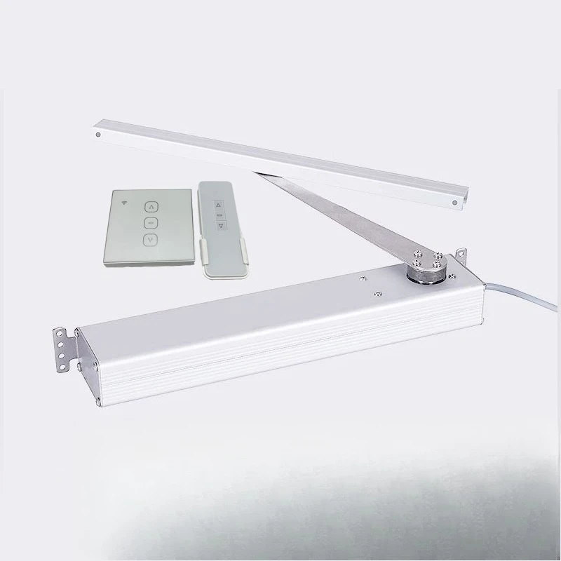 Casement window electric window opener remote control inner opening and outer opening window  pusher folding arm automatic