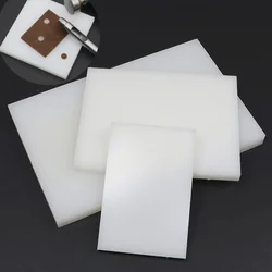 White Rubber Punching Plate DIY Leather Round Row Cutting Punching Pad Manual Leather Goods Auxiliary Hardware Installation Tool