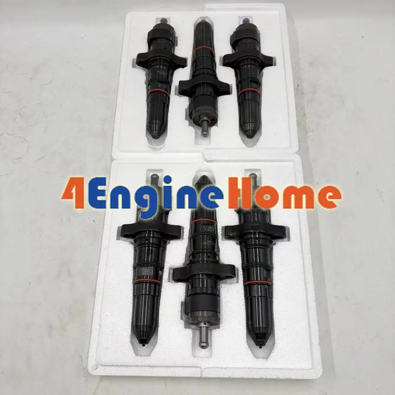 6pcs  Diesel Engine Fuel Injector 3077715 3279847 for Cummins NTA855 KTA19