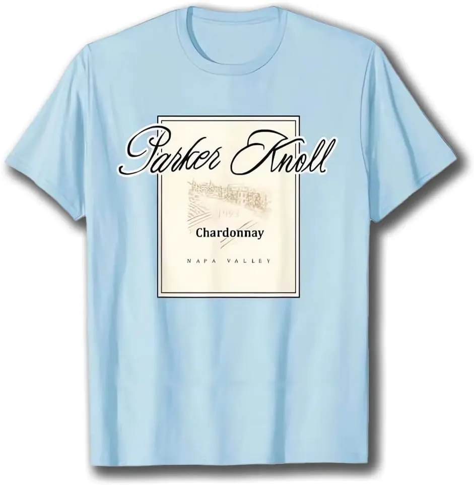 

Parker Knoll Shirt Parent Trap Hallie Chardonnay T-Shirt Blue Parker Knoll Wine Napa T-Shirt Valley T Shirt Winery