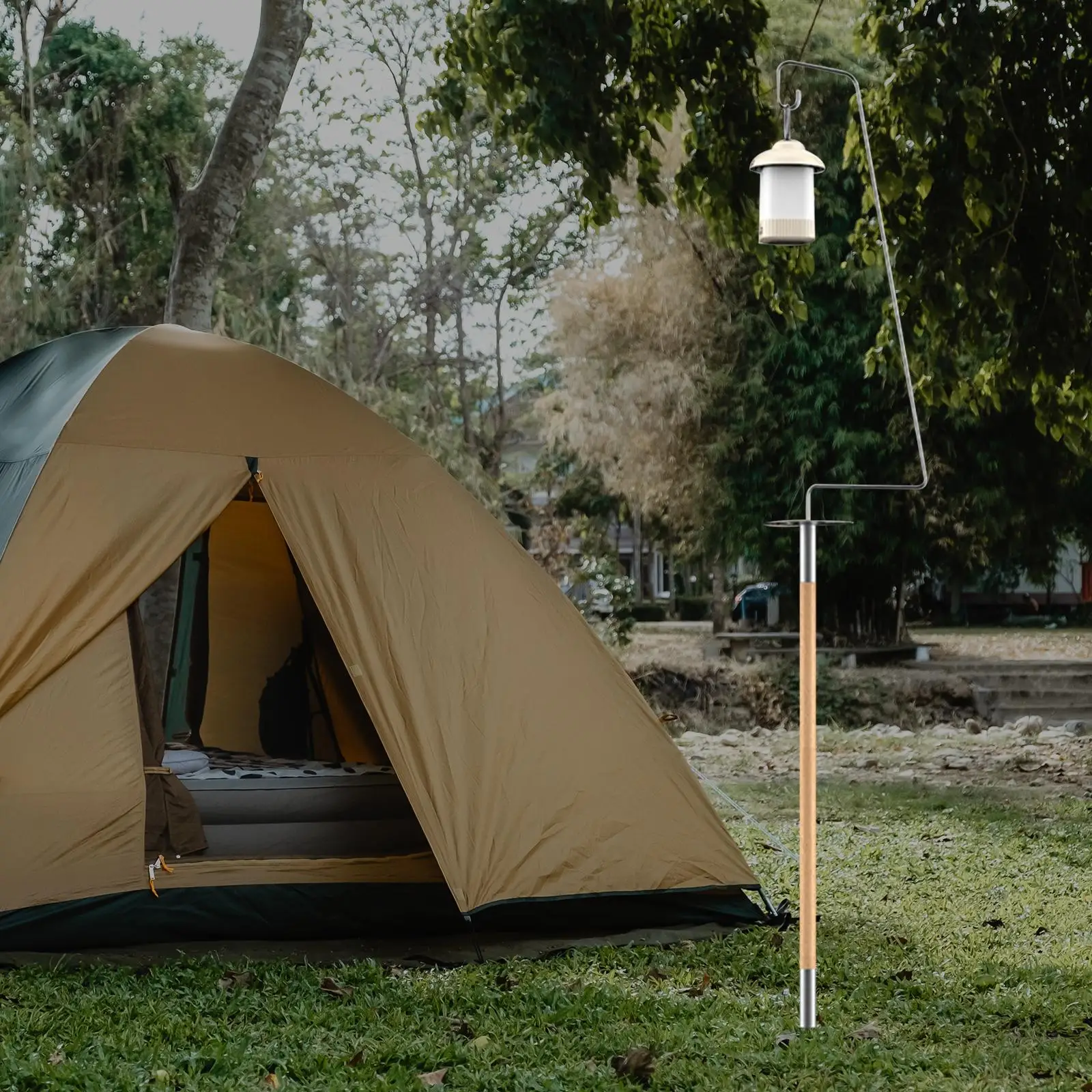 

Camping Lantern Stand Pole Lantern Pole Hanger Camping Camping Light Stand