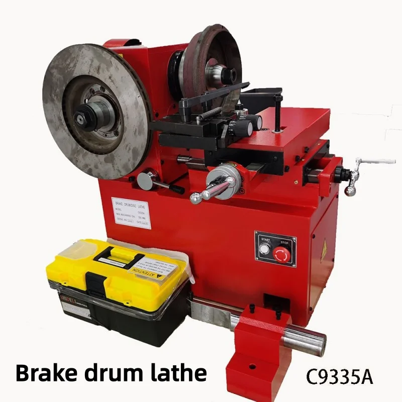 Brake Disc Repair Machine CD-ROM Machine Disc Grinding Machine Manual Lathe Trolley Automotive Brake Drum Disc Lathe