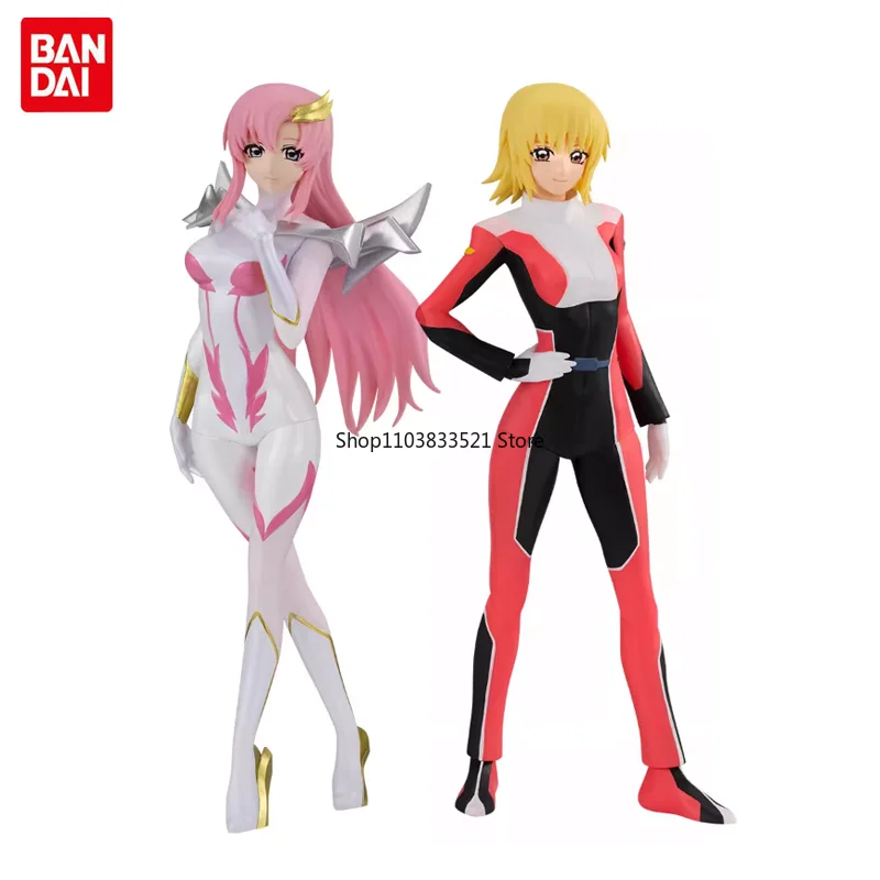 

Bandai Original GUNDAM SEED FREEDOM Lacus Clyne Cagalli Yula Athha GASHA PORTRAITS Action Figure Model Collectibles