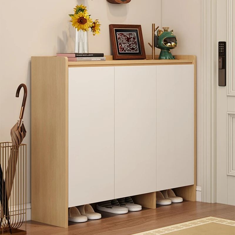 

Storage White Shoe Cabinet Design Modern Beutiful Drawer Space Saving Shoe Cabinet Wood Tall Armario Zapatero Muebles Para Hogar