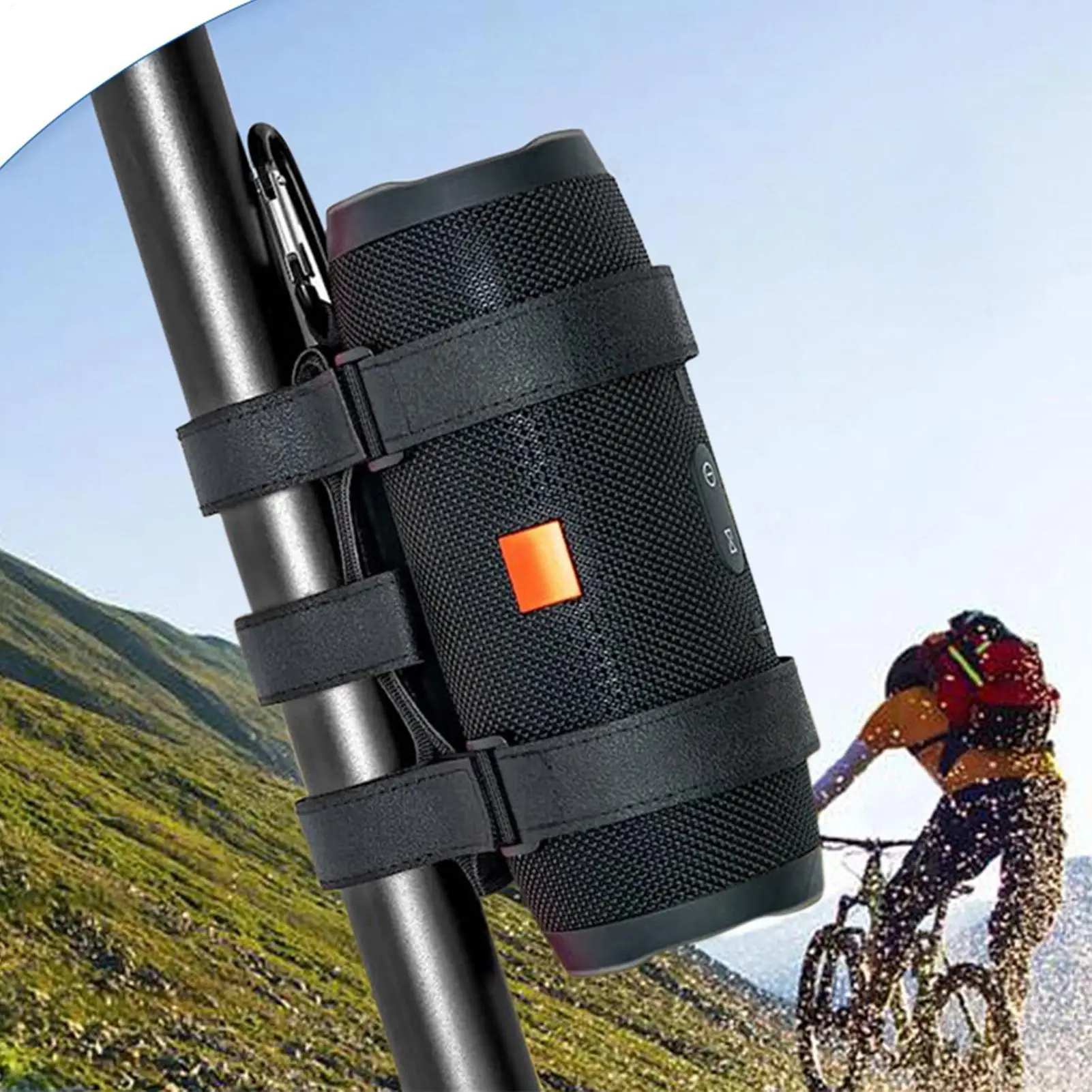 

bicycle Speaker Mount Universal Bike Strap Holder For Cycling Accessories Heavy-Duty Portable Bike Straps For Rack Motorcycle
