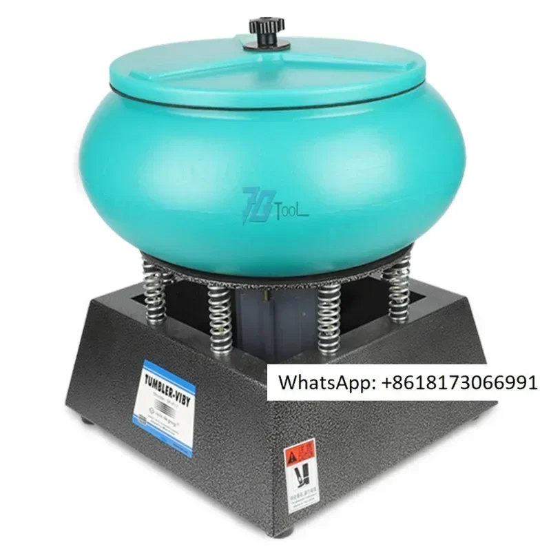 Small and medium-sized vibration polishing machine, vibration grinding machine, copper and aluminum polishing barrel, abrasive