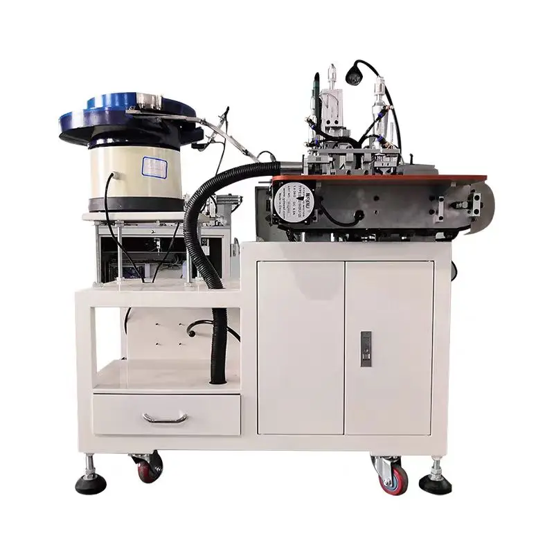Automatic connector welding machine for USB data cable welding machine, welding cable, USB port electronic data cable