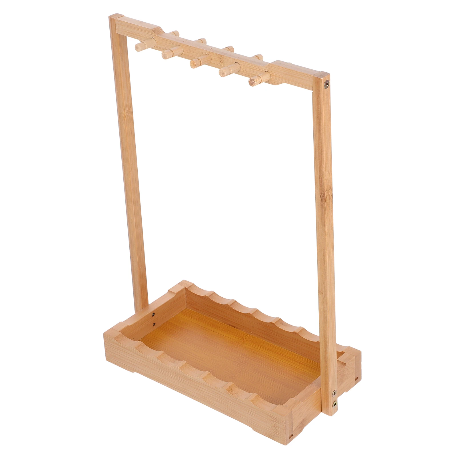 

Retro Nanzhu Pen Holder Bamboo Pencil Hanging Calligraphy Brush Art Students Organizer