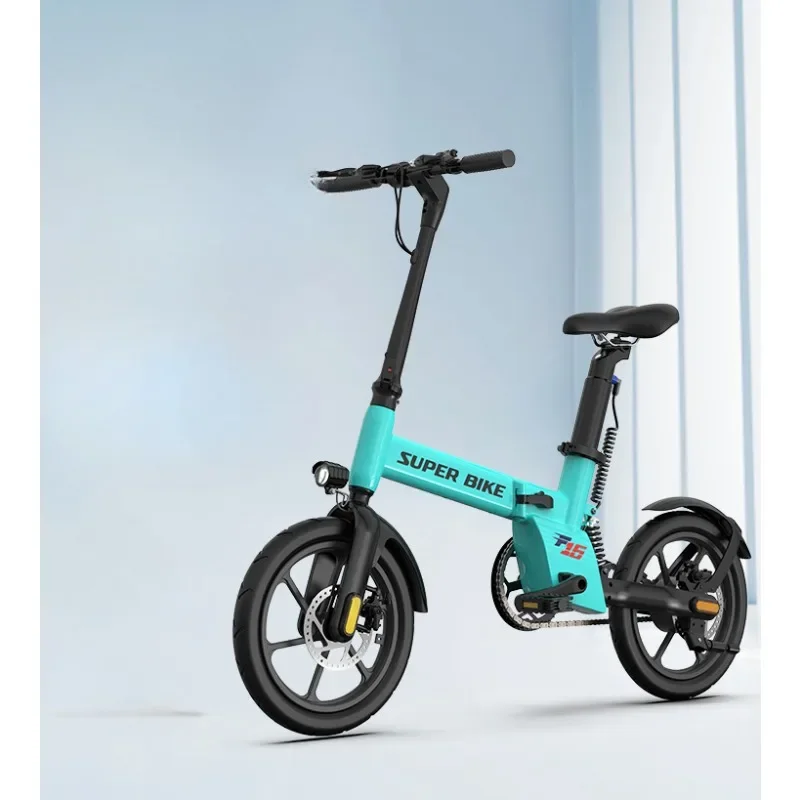 Electric Car Portable Ultra-Light Electric Bicycle Parent-Child Car Adult Riding Electric Motorcycle