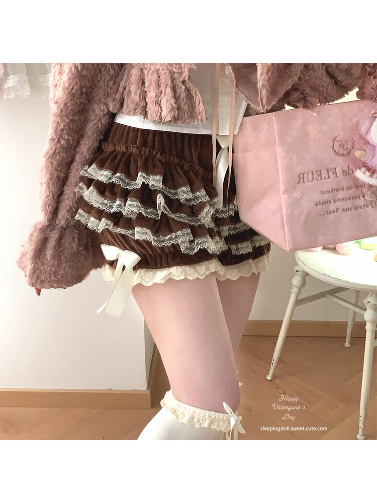 Women's Patchwork Brown Shorts Fashion Streetwear Kawaii A-line Mini Shorts 2000s Y2k Harajuku Short Pants 2000s Clothes Summer