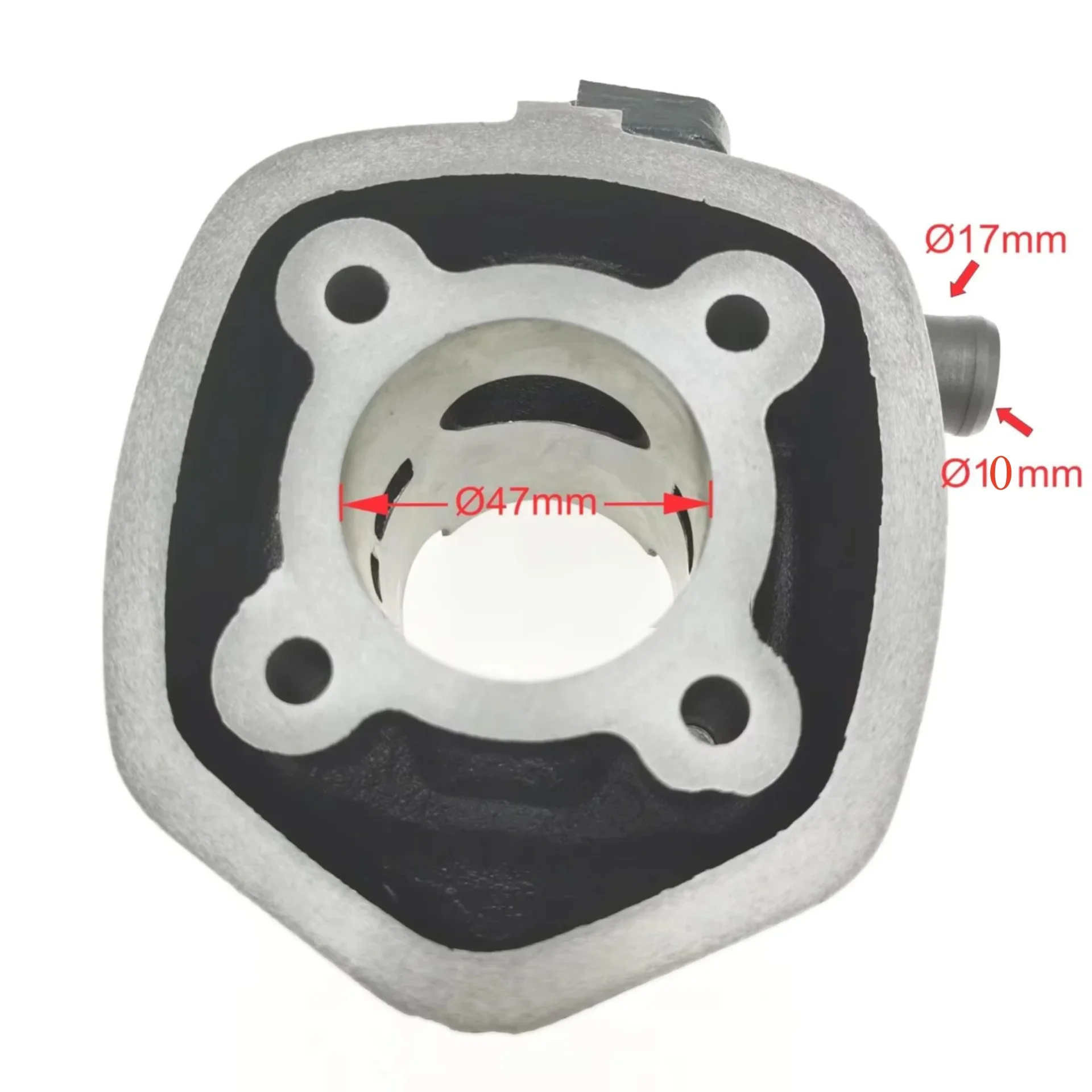 Motorcycle 70cc 47mm Big Bore Cylinder Kit Head for Yamaha Aerox Mbk Nitro Malaguti F12 F15 Motorcycle Engine Parts