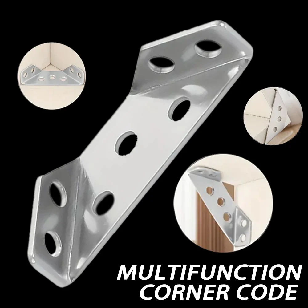 

Multi-Purpose Right Angle-Bracket Heavy Duty Corner Codes Bed Cabinet Furniture Triangular Reinforcement Bracket