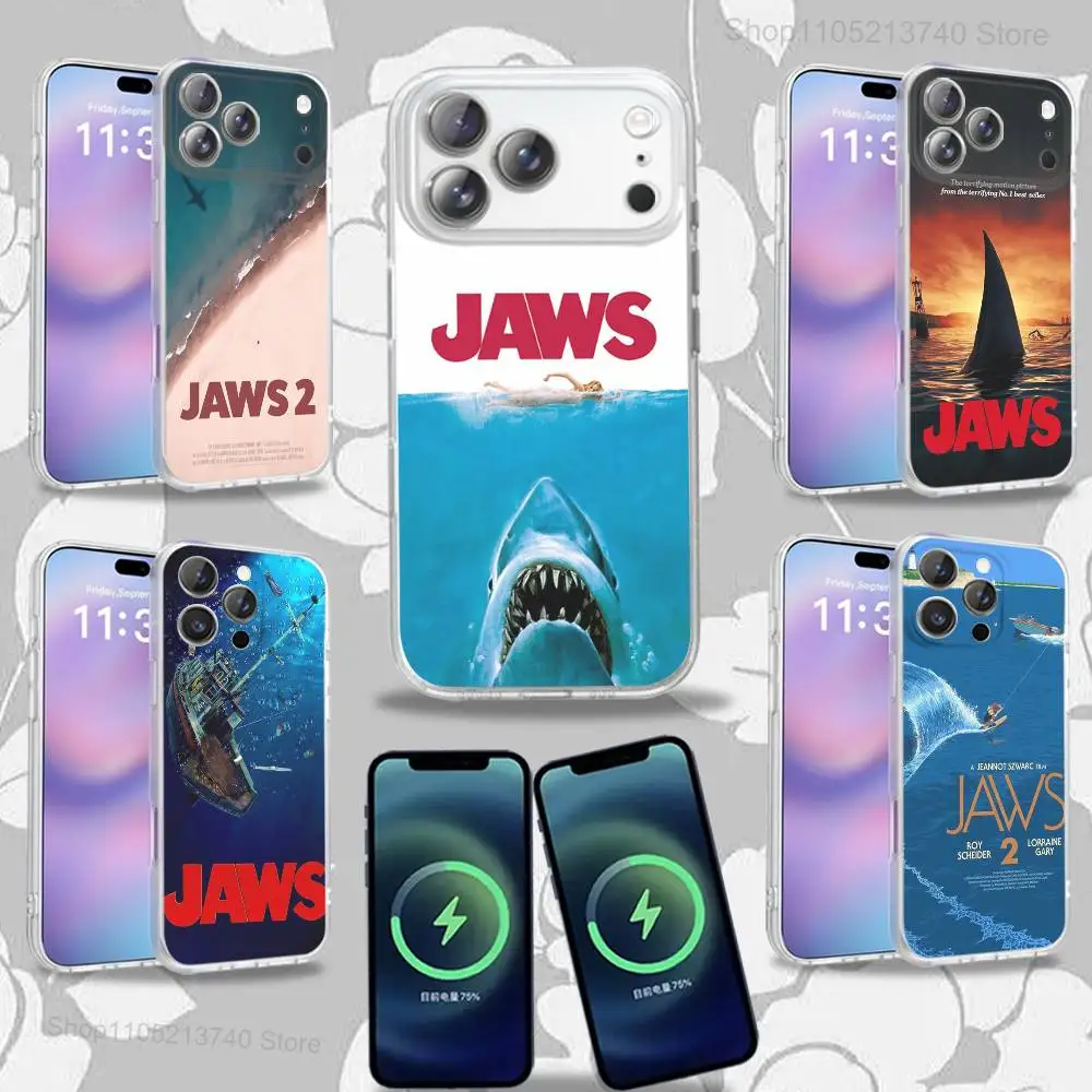 

Art J-Jaws-s T-TerrifyingS Phone Case For iPhone 15,12,11,14,13,17,16,Plus,Air,Pro,Max,E,Mini for Magsafe Magnetic Frosted