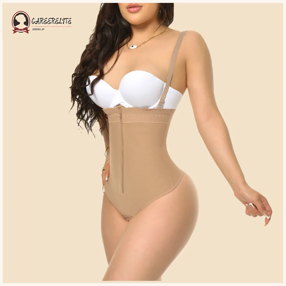 Fajas Colombianas Reducing and Shaping for Women Bbl Tummy Control Thong Corset Slimming Sheath Flat Belly Shapewear Bodysuit