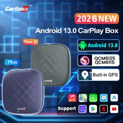 Carlinkit 5 CarPlay Mini Ai Box Wireless CarPlay Wireless Android Auto For Audi Mazda Toyota For Netflix For YouTube 4G LTE GPS