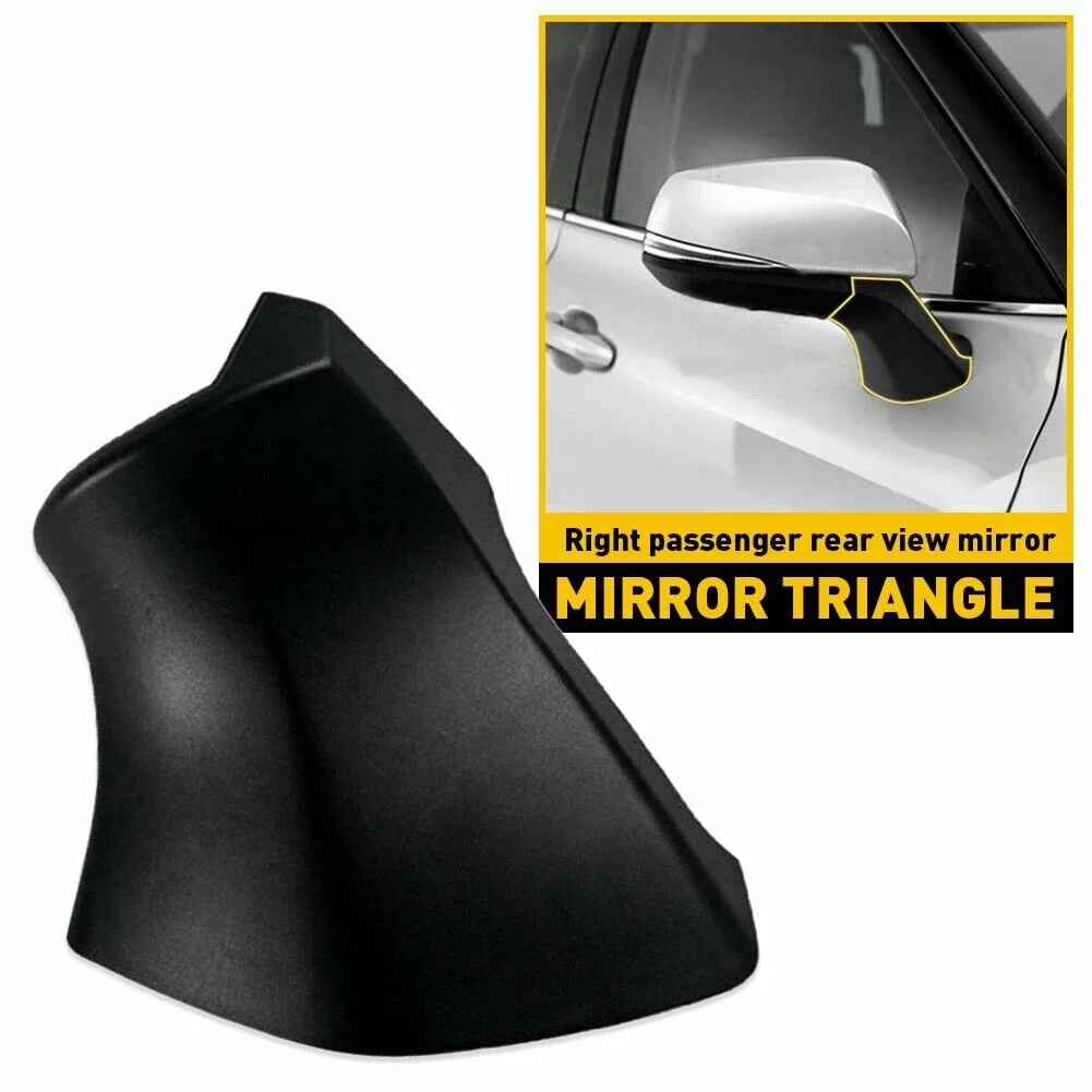 Car Rearview Mirror Base Cover For Toyota For Sienna 2021-2023 13.3*12.5*5cm Right Rearview Mirror Lower Cap Shell Triangle Base