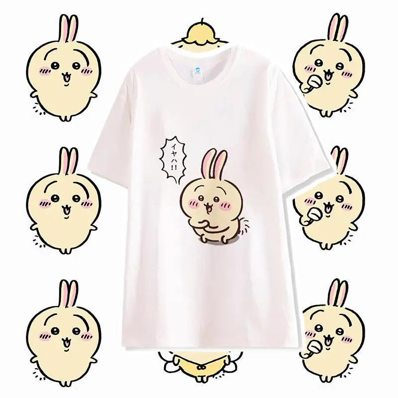 Chiikawa Usagi Women's Summer Pajamas Short Sleeve Pants Kawaii Japanese-Style Spring Autumn Cute Hachiware Cute Girls Home Wear - view 5