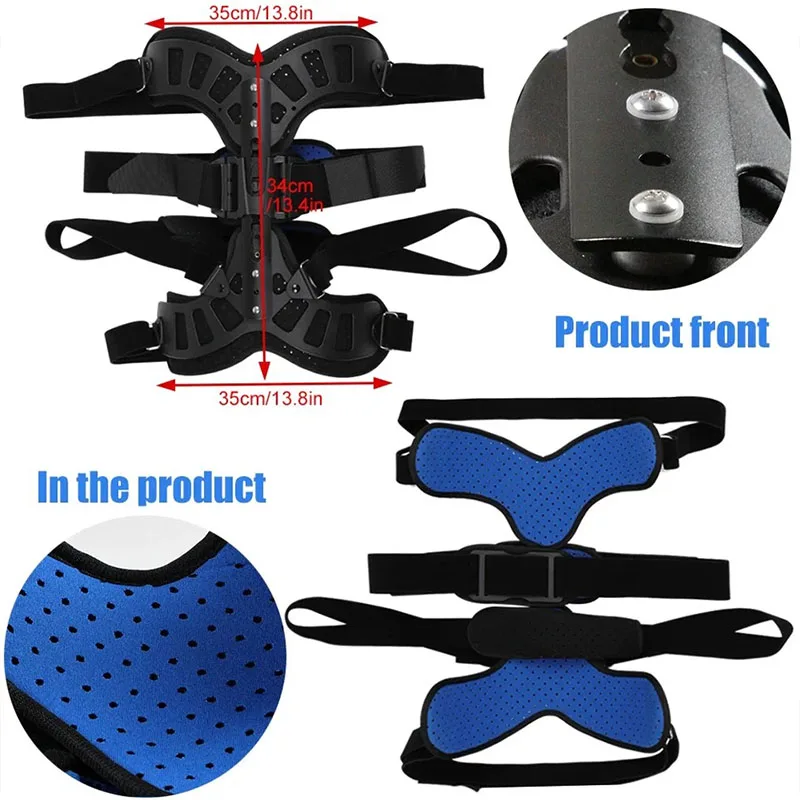 Adjustable Scoliosis Posture Corrector Adults Health Support Brace Posture Corrector Scoliosis for Back Postoperative Recovery