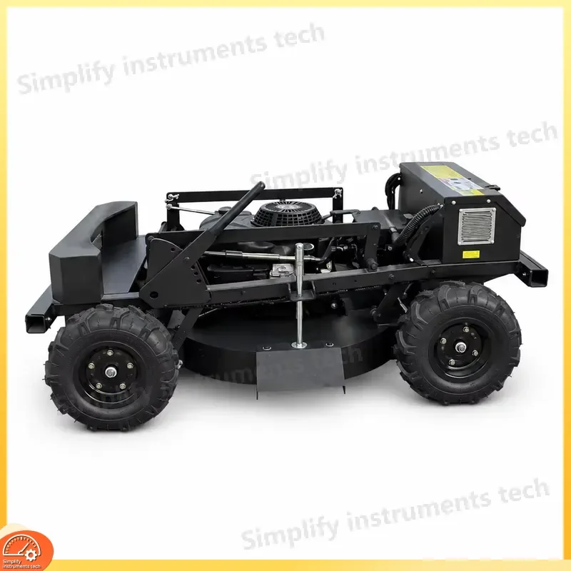 550mm 9HP Remote Control Wheel Mower Lawn Mower for Farm Orchard Garden Hillside Slope Grass Cutter Brush Mower