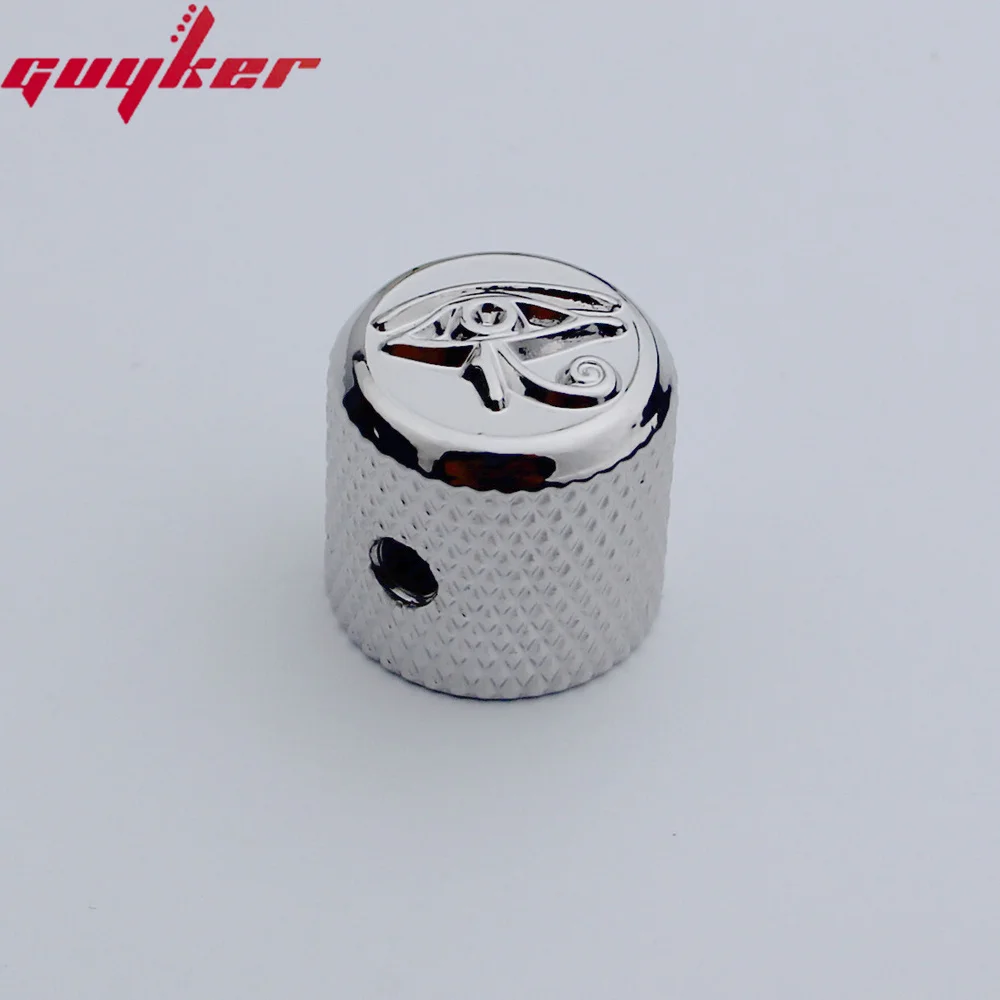 Guyker Potentiometer Knob Eye of Horus Surface Inner Diameter 6MM For Electric Guitar or Bass Accessories