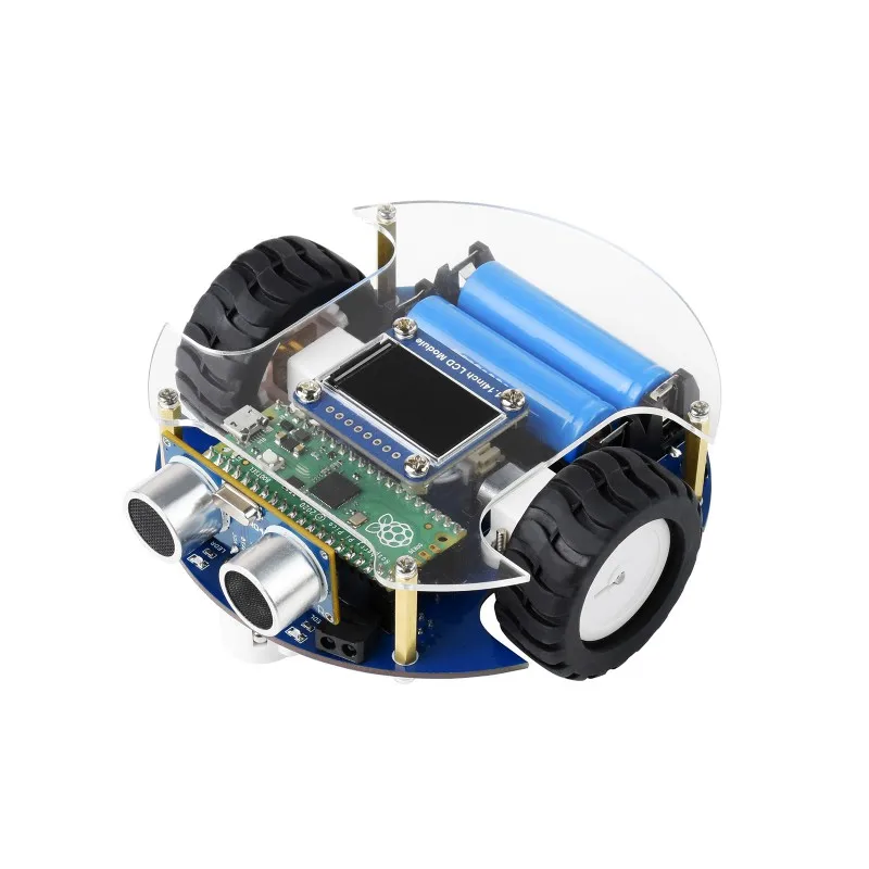 WavesharePicoGo Mobile Robot, Based on Raspberry Pi Pico, Self Driving, Remote Control