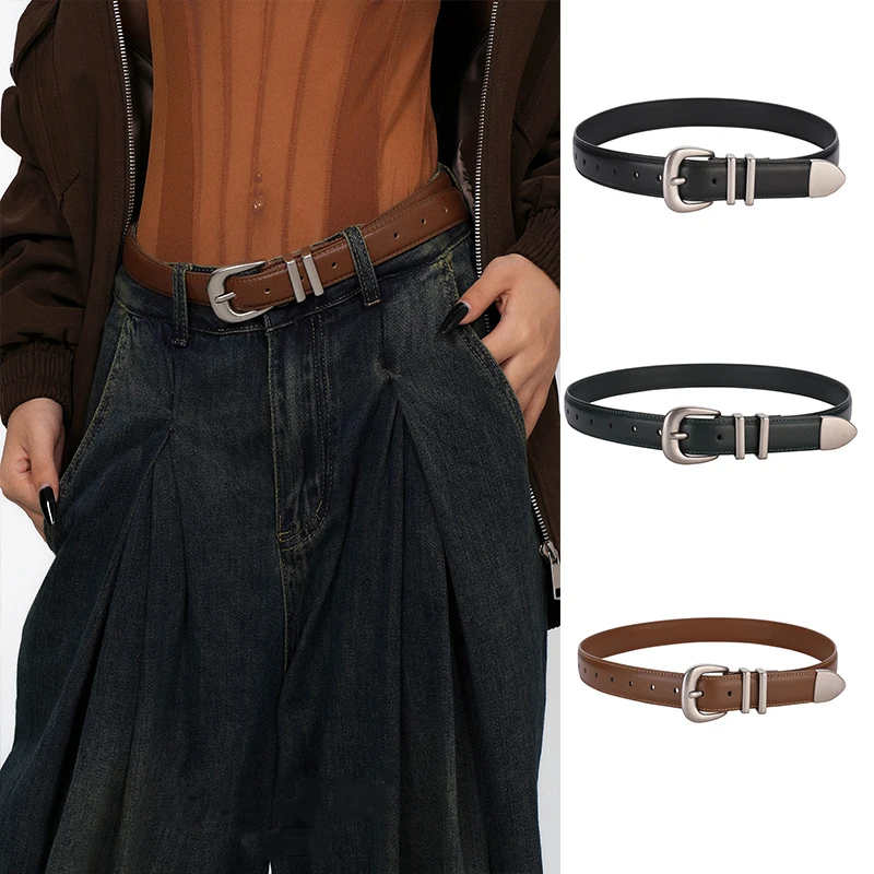 

NEW Women's Button Belt Adjustable Needle Button Belt Women's Pants Jeans Dress Belts