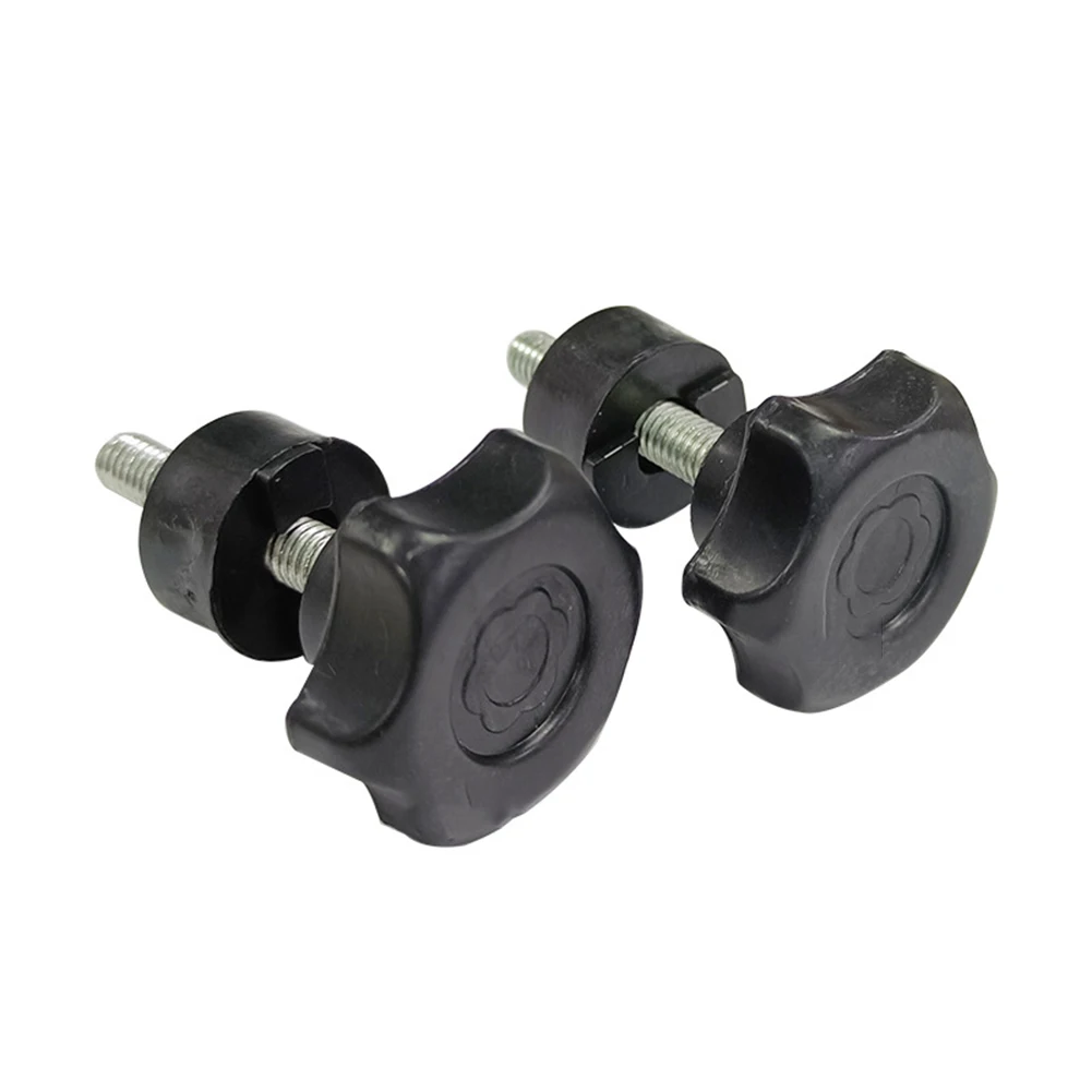 Set of 5 M6 Screw On Star Shape Thread Clamping Handle Bolt Bakelite Hand Knobs for mechanical equipment and apparatus