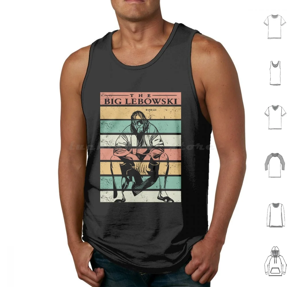 The Big Lebowski Tank Tops Vest Sleeveless The Big Lebowski Bowling Mark It Zero Movie Retro Thebiglebowski The Dude Vintage