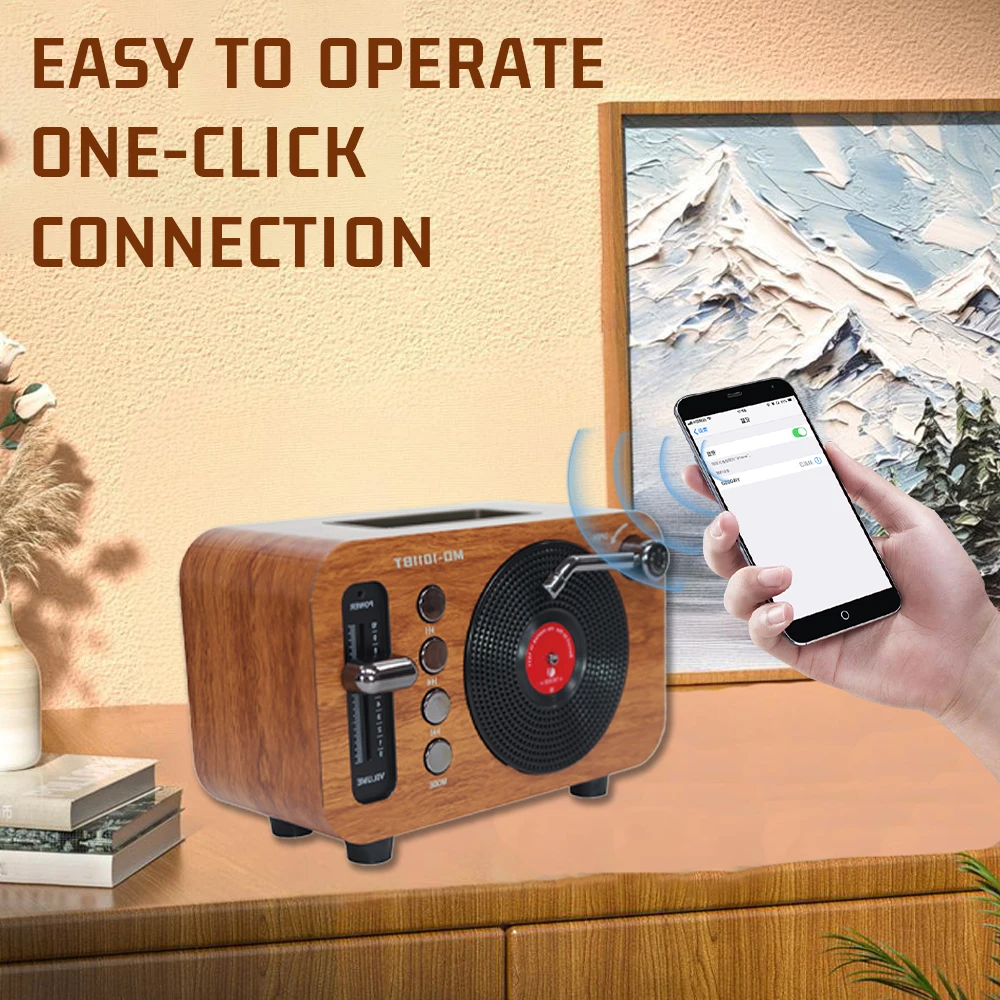 Term de búsqueda de Radio Bluetooth, producto generado, altavoz portátil inalámbrico Bluetooth con Radio FM, unidad USB, compatible con soporte Micro SD