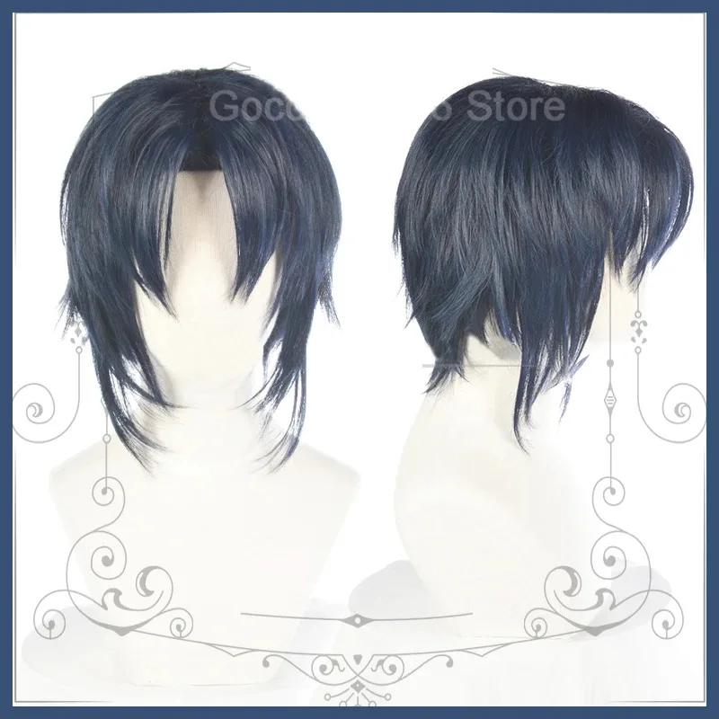2025 IZUMI IORI تأثيري الشعر IZUMIIORI الأزرق قصير الاصطناعية مقاومة للحرارة شعر مستعار Comiket أنيمي لعبة لعب الأدوار الكبار