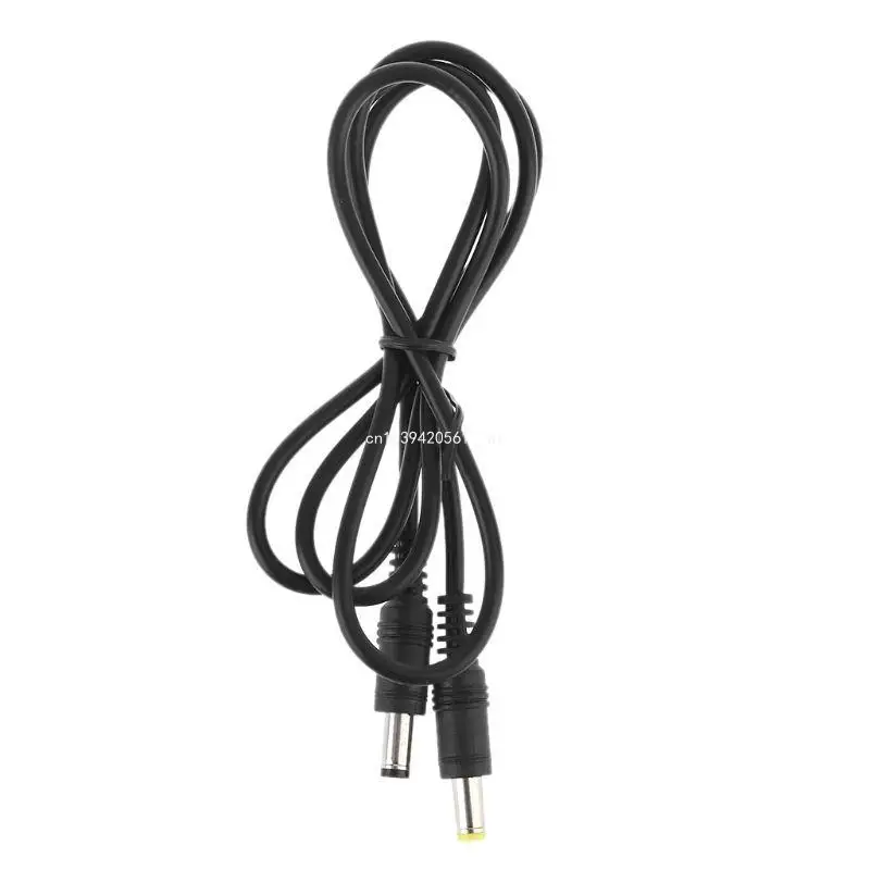 Adaptador 5.5x2.1mm macho para 5.5x2.5mm macho conversor energia alimentação dropship