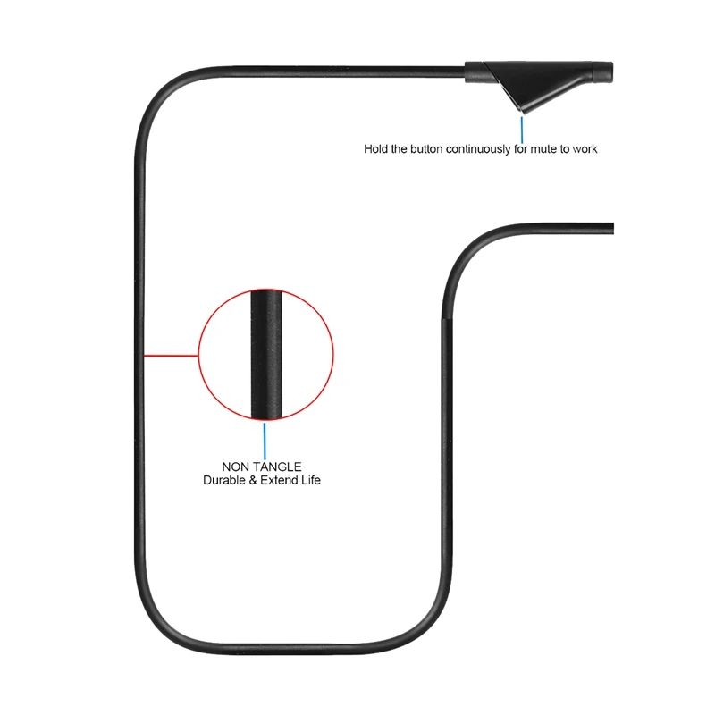 Гарнитура кабель аудио наушники кабель с разъемом 3,5 мм для наушников Astro A10 A40 гарнитуры для ПК и Macs