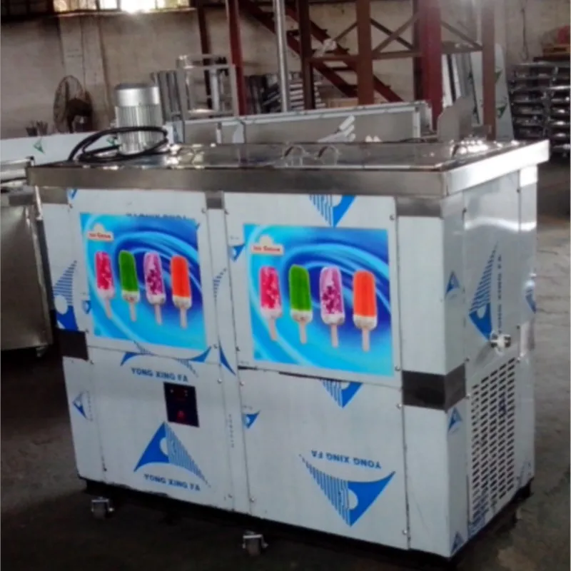 320-640pcs/hour 4 Moulds Stainlees Steel Popsicle Making Machine Ice lolly Mold lolly Popsicle Making Machine For Beverage Shops
