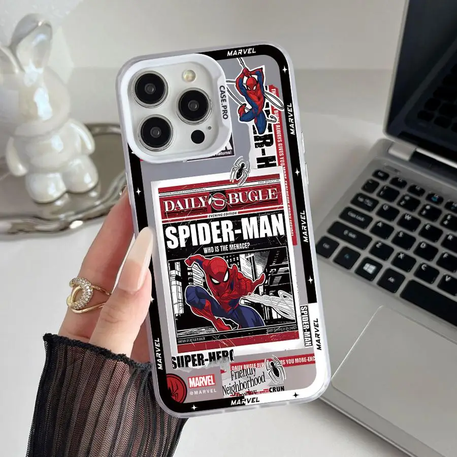 Cool Spidermans Hot Phone Case For IPhone 17 17e 16e 16 15 14 13 12 11 Mini Pro Max X XR 8 7 Air Plus Anti Fall Matte Back Cover view 5