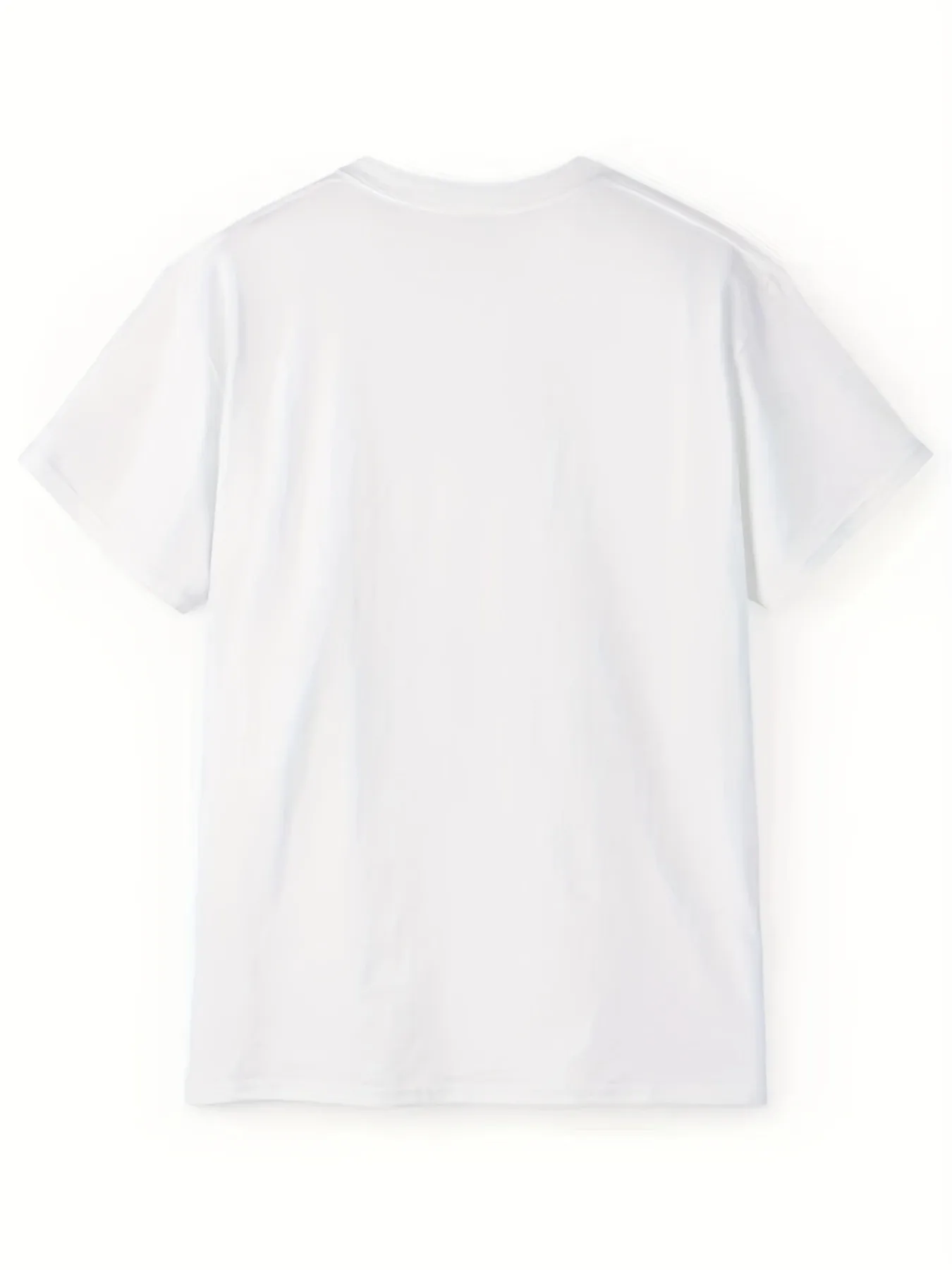 Summer fashion men's character letter print comfortable breathable round neck T… - Image 3