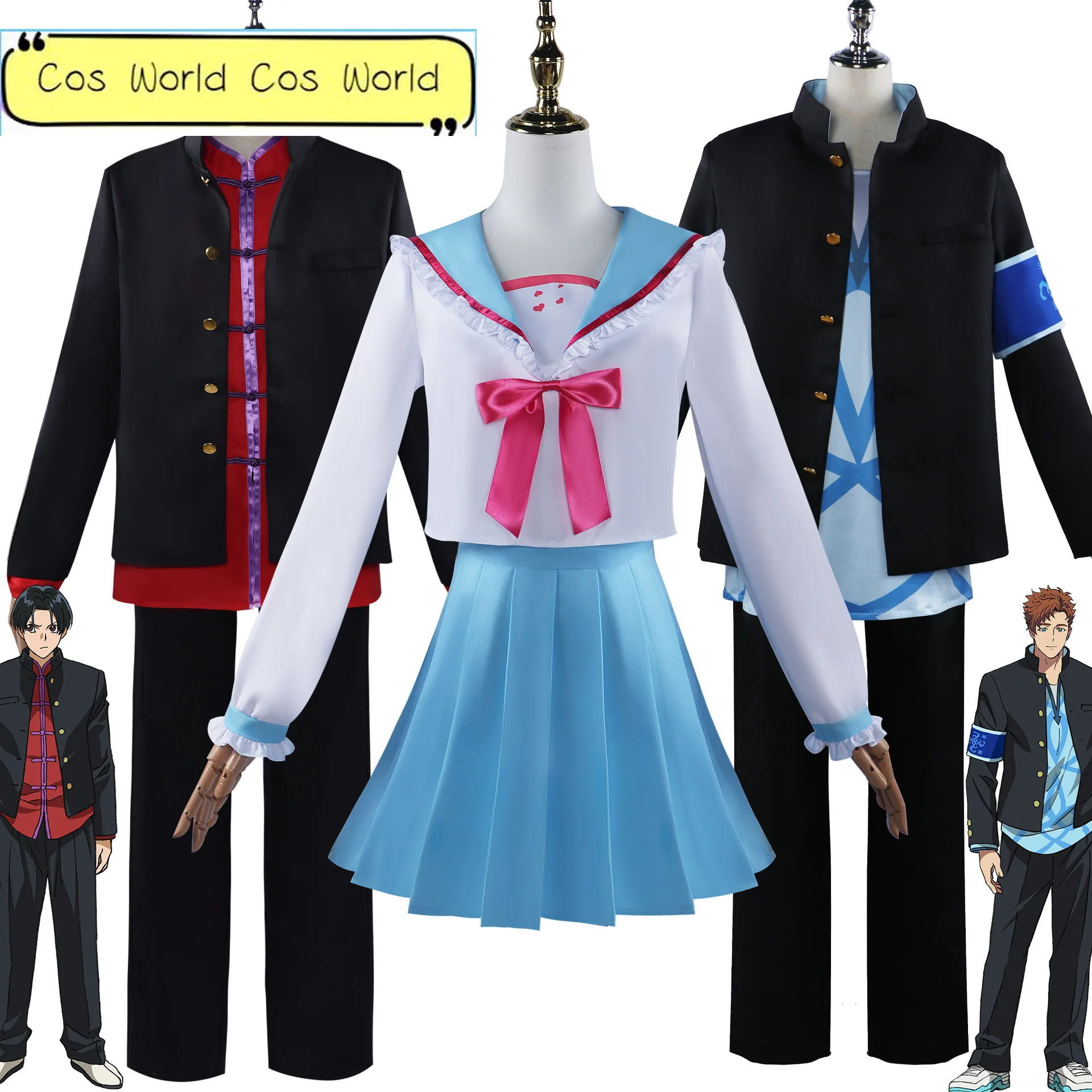 

Anime BUCCHIGIRI Cosplay Costume Halloween Carnival Skirt Casual Uniform Japanese Anime Role Play Costume New Anime Cosplay